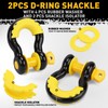3" x 30Ft Recovery Tow Strap Heavy Duty with Hooks