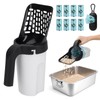 MYPIN Cat Sand Scoops with Holder Cat Sand Shovel with