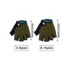 3 Pairs Kids Bike Gloves Half Finger Gloves Fingerless MTB