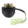 STABSOLI Starter Motor & Solenoid Relay & Ignition Switch for