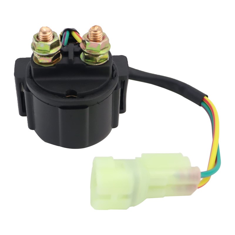 STABSOLI Starter Motor & Solenoid Relay & Ignition Switch for