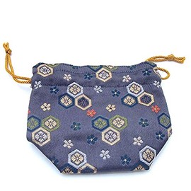 Shogi Supplies Handmade Piece Bag Nishijin Weave Plum Flower