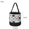 Halloween Bucket for Trick or Treat,Durable Candy Gifts Basket Tote