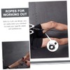GRIRIW DIY Home Gym Workout Cable Heavy Duty PU Coated