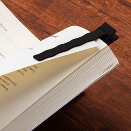 Book Marks for Reading, 3 Pack Silicone Automatic Bookmarks Clips, Book Markers Page Holder Tracker, Book Lover Gifts for Women, Men, Kids