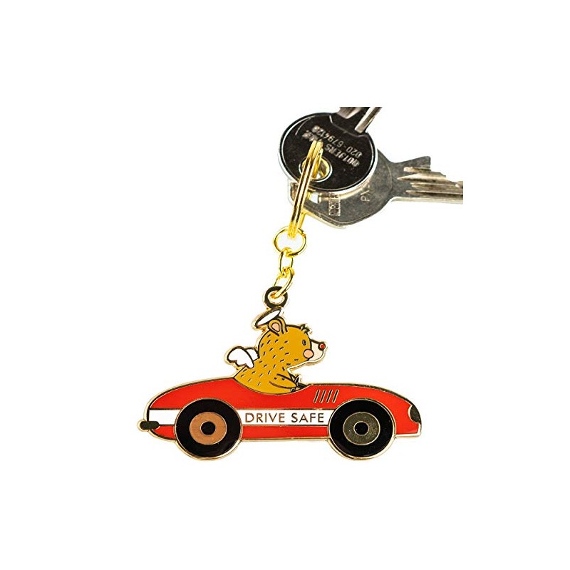 Jungle Empire Fahr Vorsichtig Keyring Bear | Key Chain Drive