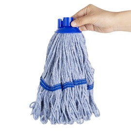Jantex Deck Mop Head Blue Stripe, 200 g