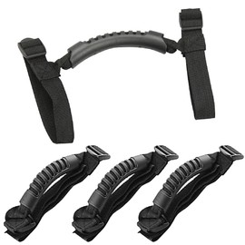 dodtazz Car Assist Grip 4-Piece Set Handle Handrail Soft Type Headless Easy Installation (4-Piece Set)