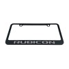 Jeep Rubicon Black License Plate Frame
