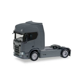 Herpa Scania CR HD 307185-003 Tractor Iron Grey 1:87