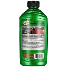 Turtle Wax T-415 Compuesto de frotamiento de Grado Premium, 18 onzas, Verde