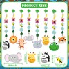 Jungle Animals Hanging Garland Jungle Party Decorations Safari Animal Themed