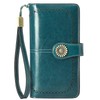 SENDEFN Wallets for Women Leather Credit Card Holder with RFID