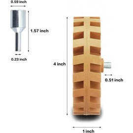 4PCS Decal Remover Eraser Wheel Tool Kit, 4inch Rubber Power Drill Attachment with Adapter for Removes Car Adhesive, Pinstripe, Sticker, Vinyl.