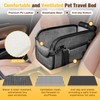 YUDODO Portable Dog Car Seat for Small Dogs, Center Console