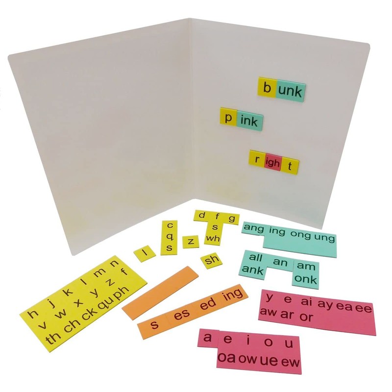Foam Phonics Magnetic Foam Reading Tiles (First Grade)