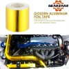 Gearzaar Adhesive Exhaust Header Turbo Manfold Pipe Aluminum Heat Shield