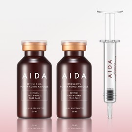 Aida Retirule 0.15% Power Aging Ampoule 20ml, 2 units / 아이다 레티룰 0.15% 파워에이징 앰플 20ml, 2개