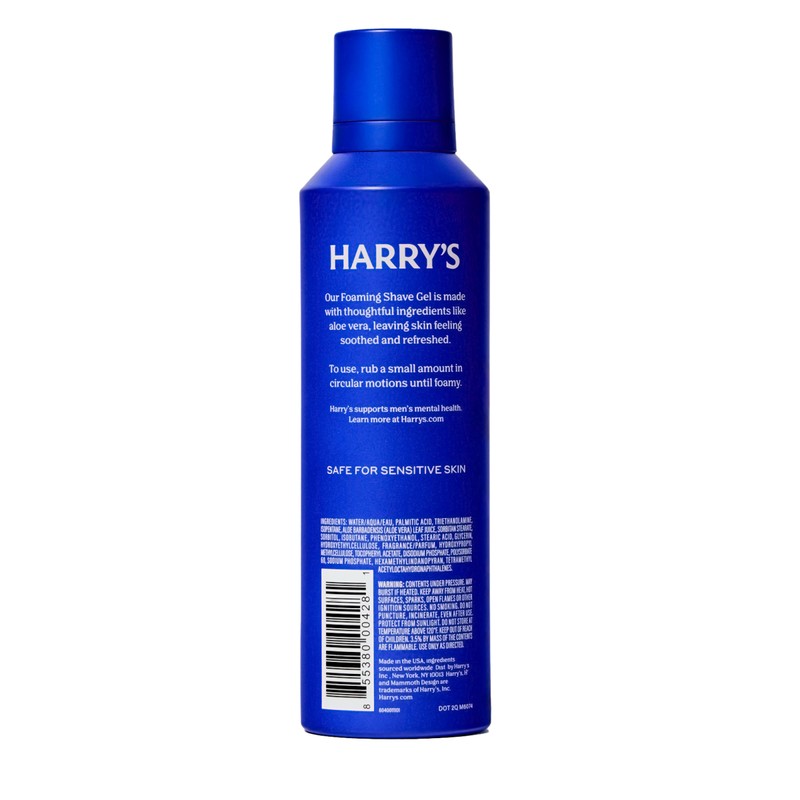 Harry's Foaming Shave Gel for Men with Aloe - (3