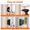 Tonitrui Home Security Door Reinforcement Lock for Front/Inward Swing Doors