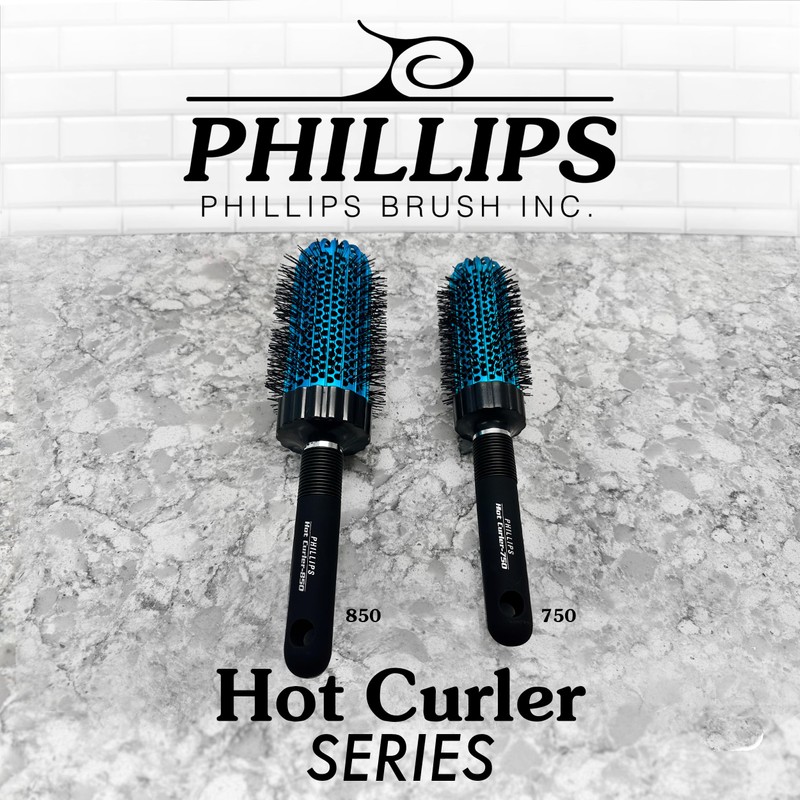 Phillips Brush Hot Curler 750 Thermal Round Brush - 2.25