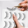 Baluue 25pairs False Eyelashes for Women Natural Look Synthetic Lashes