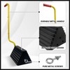 ROBLOCK 2 Pack Heavy Duty Rubber Wheel Chocks with Handle