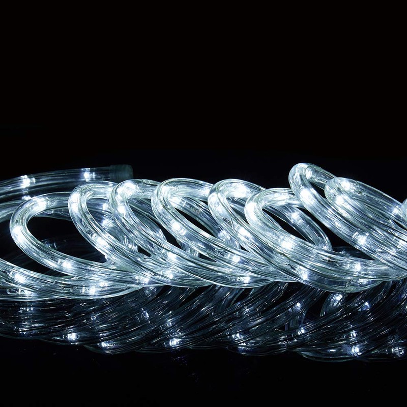 DINGFU Upgraded 100ft 720 LED Rope Lights, Indoor Outdoor Waterproof