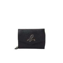 agnes b TAW05-02 Women's Mini Wallet, Black