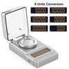MAXUS MAXUS Milligram Scale 100g/0.001g Sliver, Mg Scale with 20g