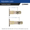 BRINKS Transitional Single Cylinder Deadbolt Lock, Door Lock Built for