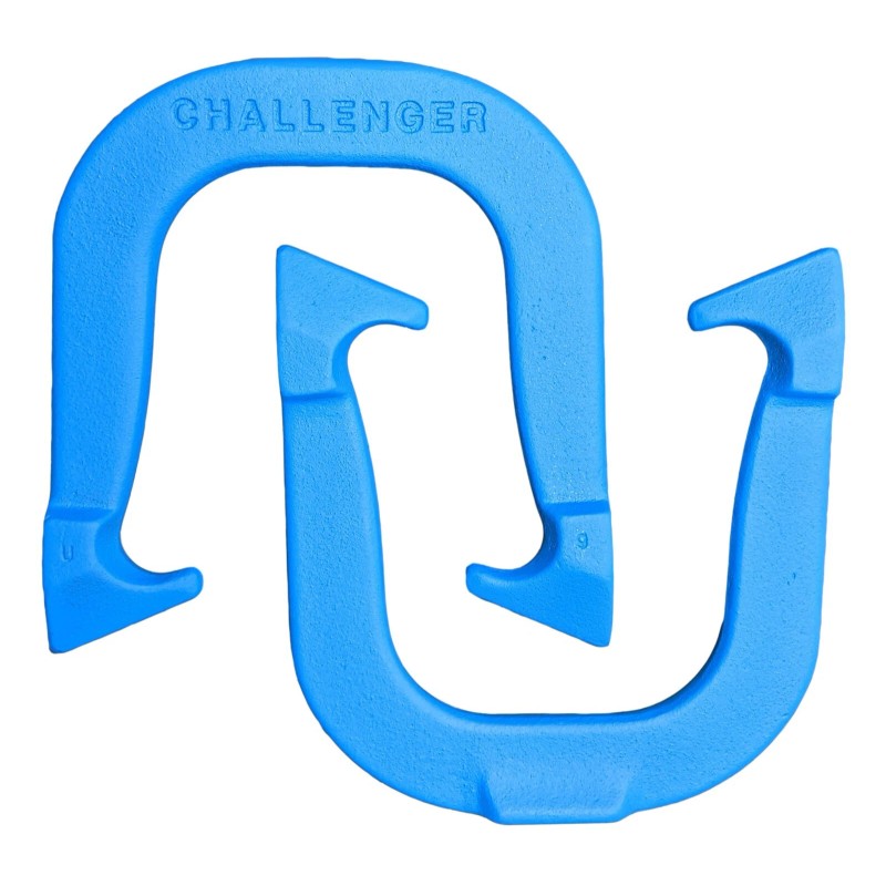 Thoroughbred Challenger Highly Durable Pro Pitching Horseshoes- Game Set, Made