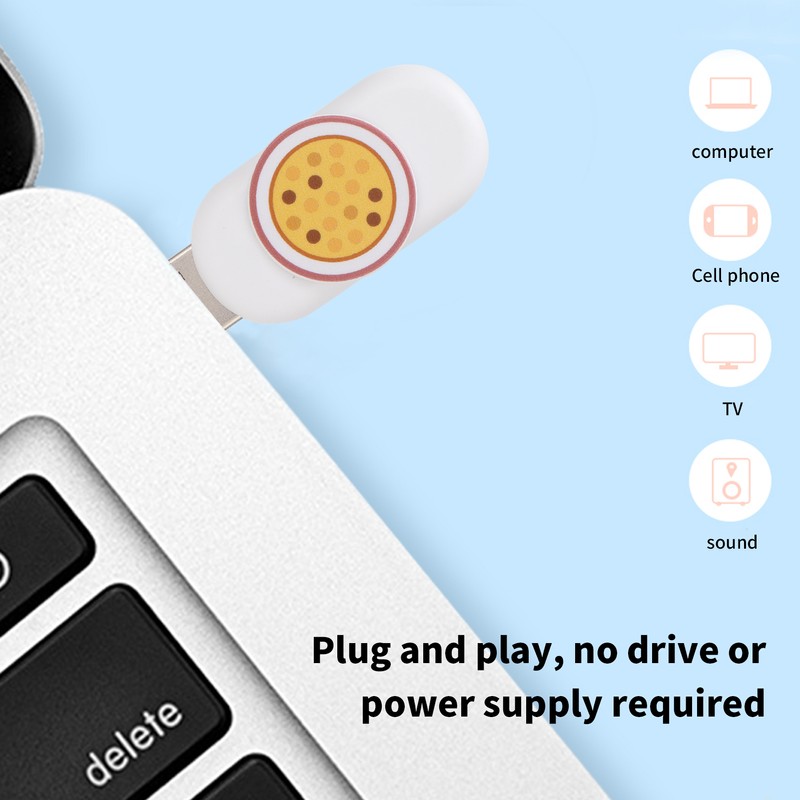 Cartoon U Disk Passion Fruit Appearance Knob Style Mini Portable