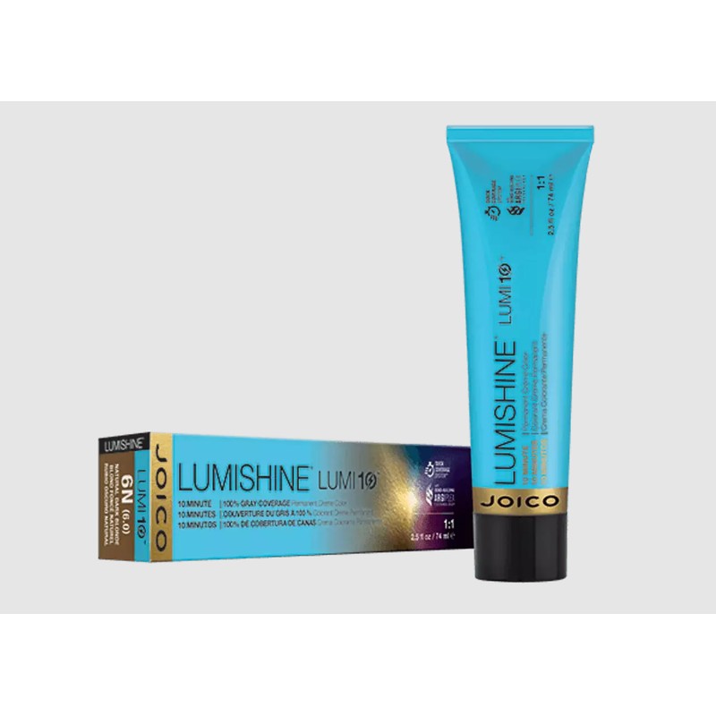3 Pack Joico Lumishine Lumi10 Hair Color 7NV Violet Med