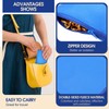 Sanwuta 8 Pcs Zippered Silver Storage Bags Anti Tarnish Silver
