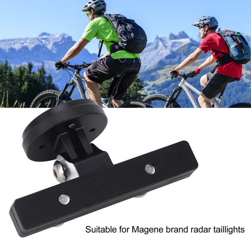 Bicycle Saddle Rear Light Bracket Seatpost Mount Rail LED Lamp