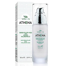 VOVEES Athena - Anti-Falten Gesichtsserum - Reine Bio HyaluronsÃ¤ure - Sofort - Made in Italy, 30Ml