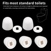 64 Pieces Universal Toilet Bolt Caps, Extra Tall 1.45 Inch