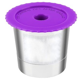 Reusable K Cups, Stianless Steel Refillable Universal Coffee Pods steel k Cups Compatible with Keurig 2.0 and 1.0 Coffee Makers(1 pack)