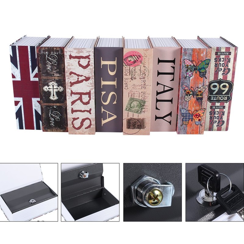 Lazmin Dictionary Money Box Hidden Secret Book Design Valuables Security