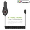 Hi-Power 15W Coiled Charger (2Pack) Compatible with Xiaomi Redmi Note
