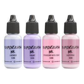 Kamenskaya Alcohol Ink Set - 34 Color Variations - Set #29-4 Alcohol Inks x 0.51 fl oz (15 ml)