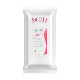 SAGELLA poligyn Cleaning Wipes - Gentle Care for Intimate Care (for Women from 50)