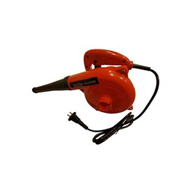 Mini Hand Held Electric Air Blower and Air Vacuum Tool (Red)