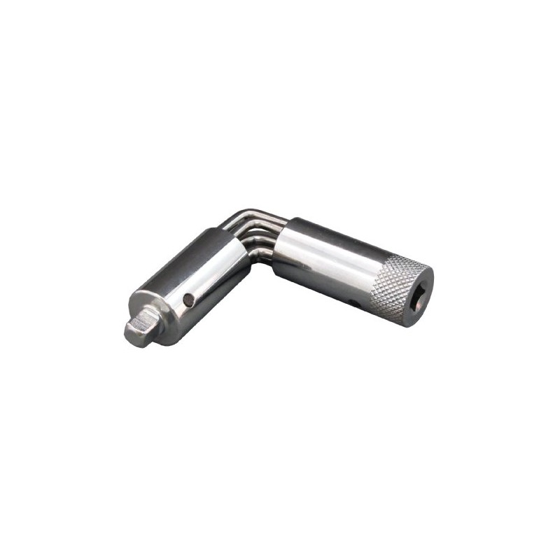 Cal-Van Tools 482 90 Degree 1/4" Gearless Angle Drive, Chrome,