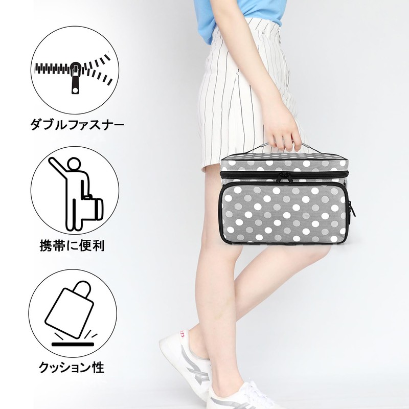 Luxja Sewing Bag, Sewing Bag, Sewing Tools, Storage, Portable, Large