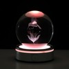 ZMCRAFT 3D 3.15" Hummingbird Laser Crystal Ball – Unique Bird-Light