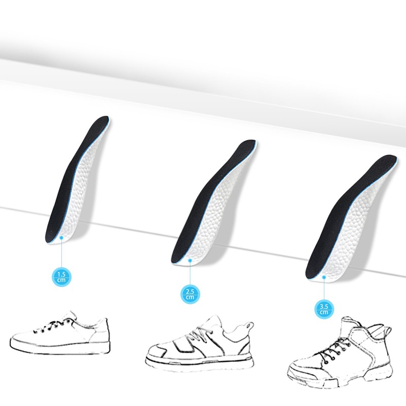 [Kozzim] Secret Insole, Arch Support, Athletic, Half Size, No Mix,