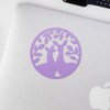 Decal Stickers of Wedding (Lavender Purple) (Set of 2) Luxury