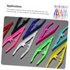Healvian 60pcs Eyebrow Tweezers Ergonomic Makeup Tool for Precision Shaping